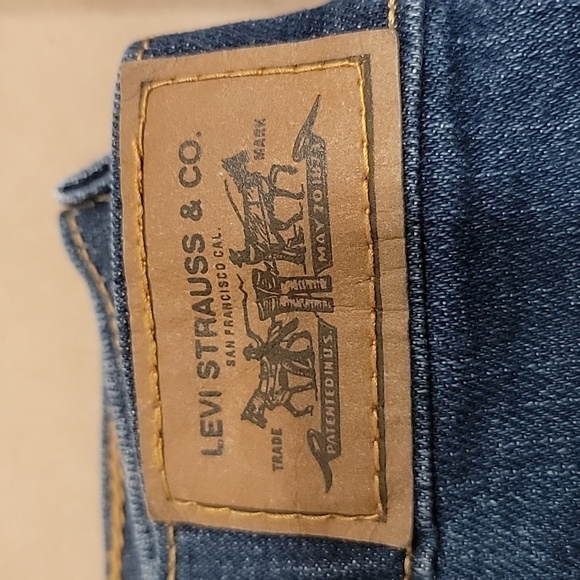 Levi's Size 14L. Boot Cut 515 Blue Jeans, Mid-Rise, Medium Wash, EUC - Picture 2 of 13